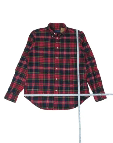 CAMISA RAULPH LAUREN HOMBRE ROJO TARTÁN