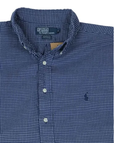 CAMISA POLO RALPH LAUREN HOMBRE AZUL MARINO