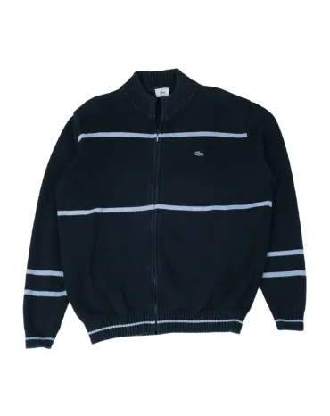 CÁRDIGAN LACOSTE HOMBRE AZUL MARINO