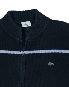 CÁRDIGAN LACOSTE HOMBRE AZUL MARINO