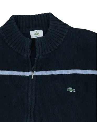 CÁRDIGAN LACOSTE HOMBRE AZUL MARINO