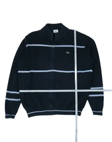 CÁRDIGAN LACOSTE HOMBRE AZUL MARINO