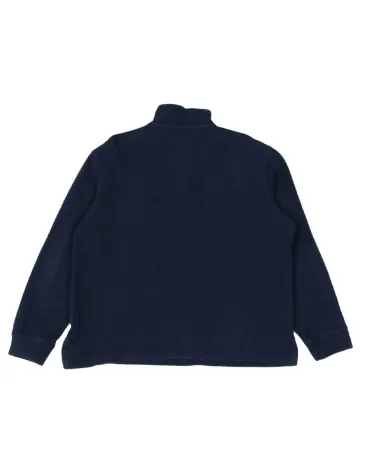 SUDADERA CUELLO ALTO CON CREMALLERA POLO RALPH LAUREN HOMBRE AZUL MARINO