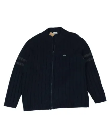 CÁRDIGAN LACOSTE HOMBRE AZUL MARINO