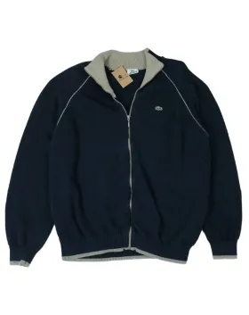 CHAQUETA DE PUNTO LACOSTE HOMBRE AZUL MARINO