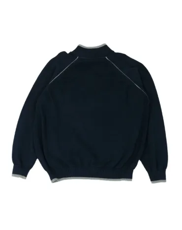 CHAQUETA DE PUNTO LACOSTE HOMBRE AZUL MARINO