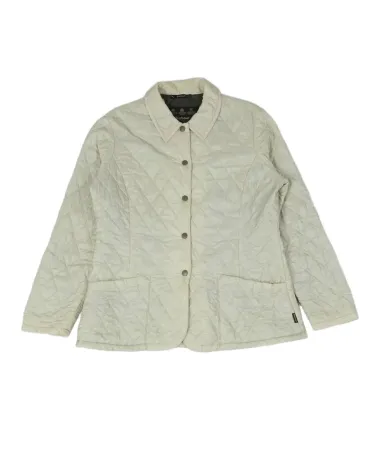 CAZADORA ACOLCHADA BARBOUR MUJER CRUDO