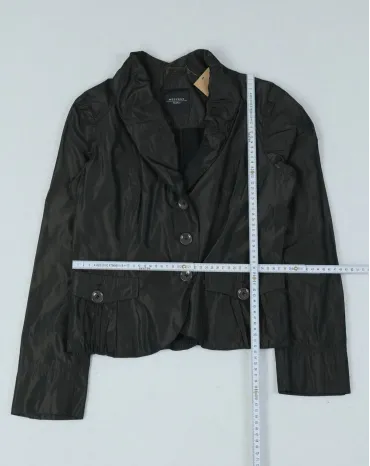 AMERICIANA CORTA WEEKEND MAXMARA MUJER NEGRA