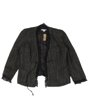 CHAQUETA MARELLA MUJER NEGRO PLATEADO