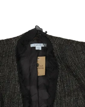 CHAQUETA MARELLA MUJER NEGRO PLATEADO