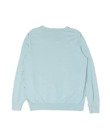 JERSEY DE PUNTO LACOSTE UNISEX AZUL PASTEL