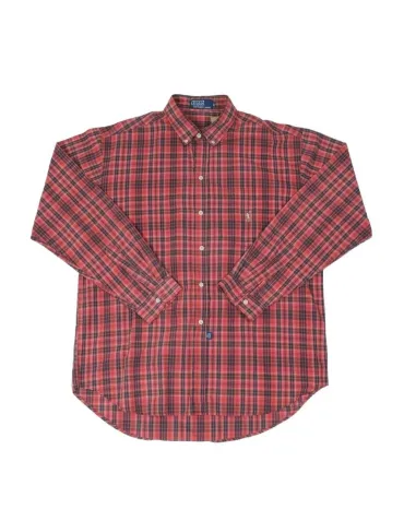 CAMISA RALPH LAUREN HOMBRE ROJO