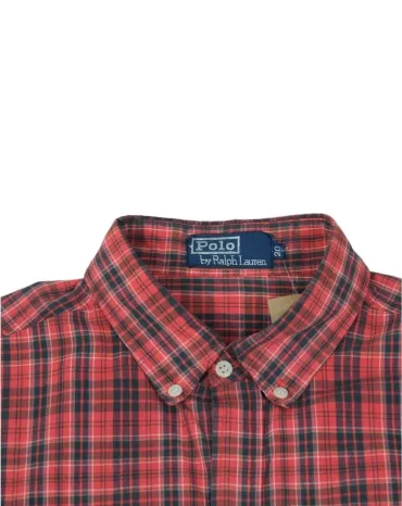 CAMISA RALPH LAUREN HOMBRE ROJO