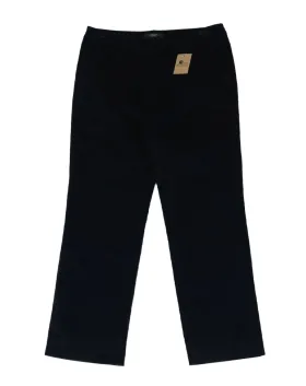 PANTALÓN MAXMARA DE PANA MUJER AZUL MARINO