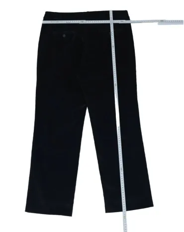 PANTALÓN MAXMARA DE PANA MUJER AZUL MARINO