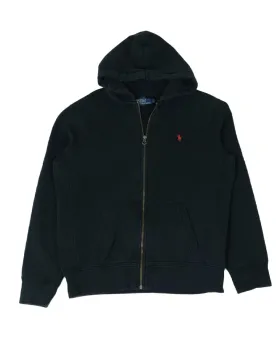 SUDADERA CON CREMALLERA POLO RALPH LAUREN HOMBRE NEGRA