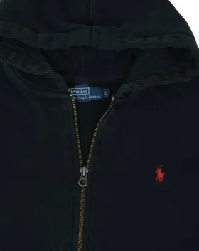SUDADERA CON CREMALLERA POLO RALPH LAUREN HOMBRE NEGRA
