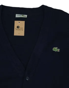 CARDIGAN LACOSTE HOMBRE AZUL MARINO