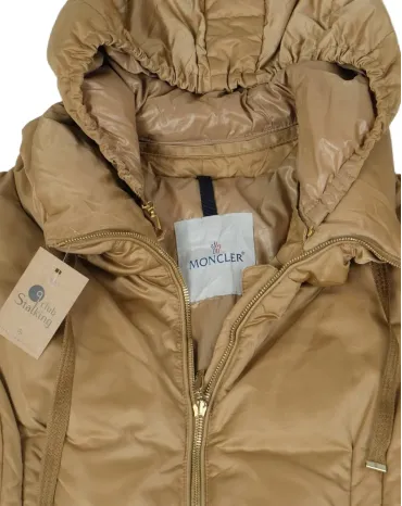 PLUMÍFERO MONCLER MUJER BEIGE
