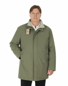 PARKA LACOSTE HOMBRE VERDE KAKI