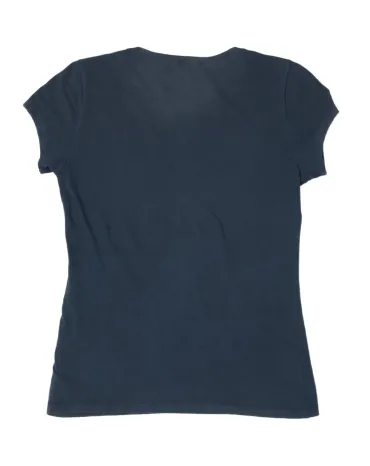 CAMISETA MANGA CORTA BURBERRY MUJER AZUL MARINO