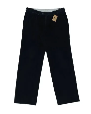 PANTALÓN DE PANA BURBERRY HOMBRE NEGRO