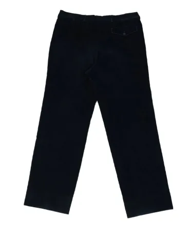 PANTALÓN DE PANA BURBERRY HOMBRE NEGRO