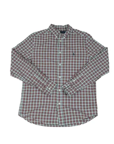 CAMISA RALPH LAUREN HOMBRE ROJO Y AZUL