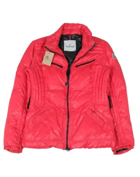 PLUMÍFERO MONCLER MUJER ROJO