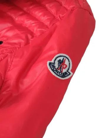 PLUMÍFERO MONCLER MUJER ROJO