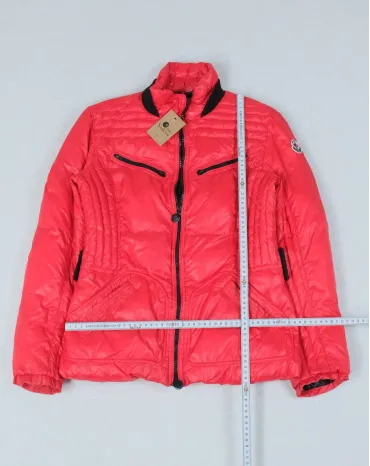 PLUMÍFERO MONCLER MUJER ROJO