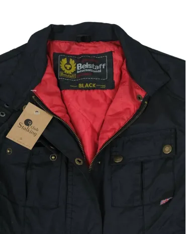 CAZADORA BELSTAFF MUJER NEGRA