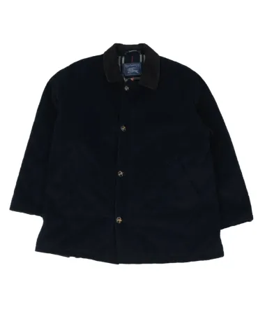 CAZADORA ACOLCHADA BURBERRYS HOMBRE AZUL MARINO