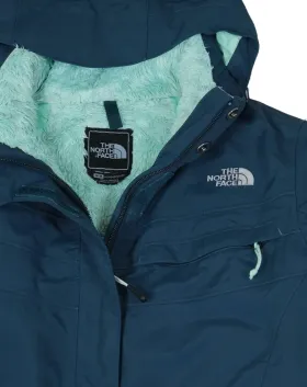 CAZADORA THE NORTH FACE MUJER AZUL PETRÓLEO