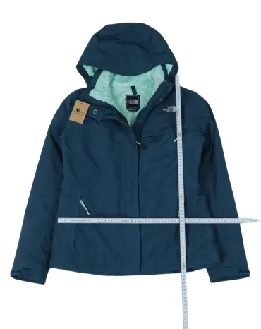 CAZADORA THE NORTH FACE MUJER AZUL PETRÓLEO