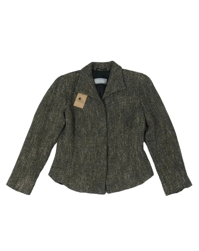 AMERICANA MAXMARA MUJER GRIS MOTEADO