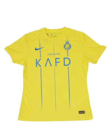 CAMISETA DE FÚTBOL AL-NASSR NIKE UNISEX AMARILLO