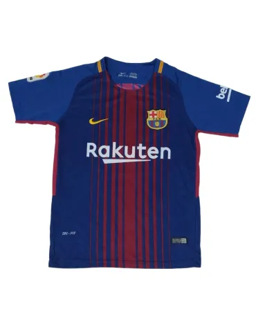 CAMISETA FC BARCELONA 2017/2018 NIKE UNISEX AZUL Y GRANA