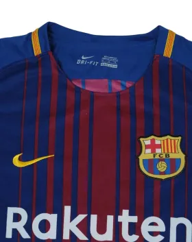 CAMISETA FC BARCELONA 2017/2018 NIKE UNISEX AZUL Y GRANA