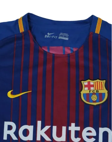CAMISETA FC BARCELONA 2017/2018 NIKE UNISEX AZUL Y GRANA