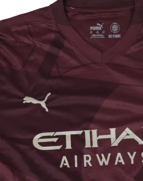 CAMISETA DE FÚTBOL MANCHESTER CITY PUMA GRANATE