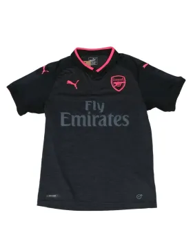CAMISETA DE FÚTBOL ARSENAL FC PUMA NEGRA Y FUCSIA