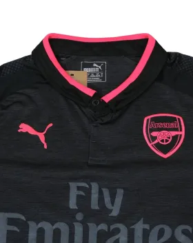 CAMISETA DE FÚTBOL ARSENAL FC PUMA NEGRA Y FUCSIA