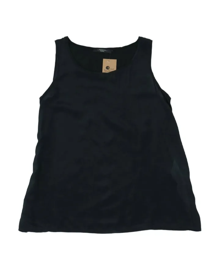 CAMISETA MAXMARA SIN MANGAS MUJER NEGRO