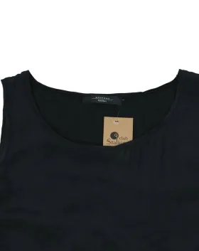 CAMISETA MAXMARA SIN MANGAS MUJER NEGRO