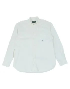 CAMISA FRED PERRY HOMBRE BLANCA