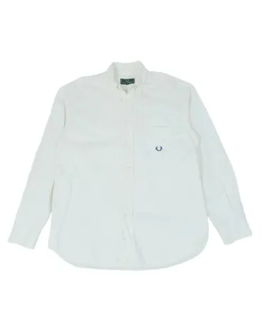 CAMISA FRED PERRY HOMBRE BLANCA