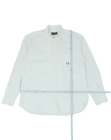 CAMISA FRED PERRY HOMBRE BLANCA