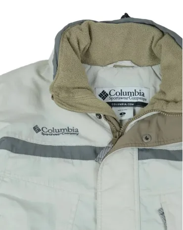 CAZADORA COLUMBIA PARA HOMBRE EN CREMA