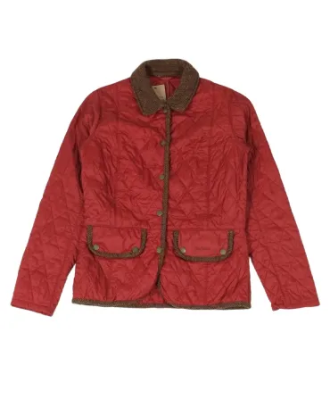 CHAQUETA BARBOUR ACOLCHADA MUJER ROJO